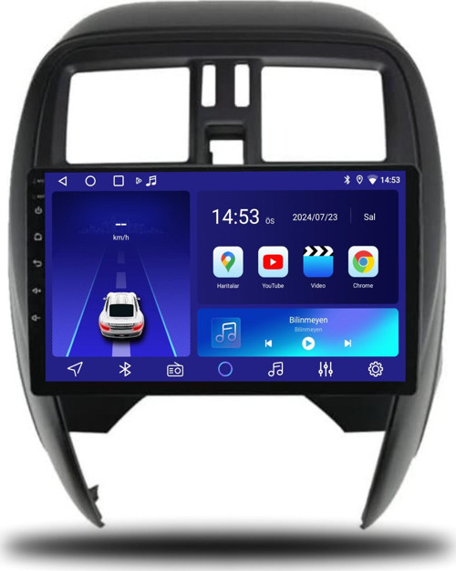 Nissan Micra 2014-2018 4+32 GB Uyumlu Android Carplay Multimedya Sistemi (yazılımsal)