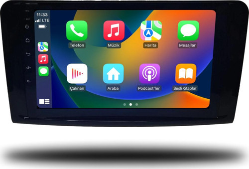 Mercedes ML 2006-2010 Uyumlu4GB4+64 GB Android Carplay Multimedya Sistemi (yazılımsal)