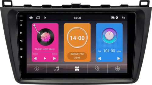 Mazda 6 Android Multimedya Sistemi (2009-2011) 6+64 GB 4K OLED (yazılımsal)