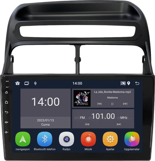 Fiat Linea Android Multimedya Sistemi (2007-2016) 4+64 GB (yazılımsal)