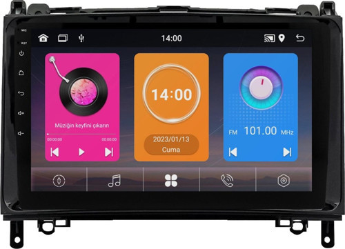 Mercedes A Serisi W169 (2006-2009) 6+64 GB 4K OLED (yazılımsal)