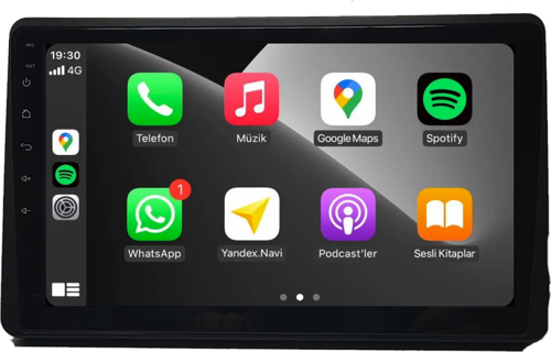 Dacia Duster 2018-2022 4+64 GB 2K QLED Android Multimedya (yazılımsal)