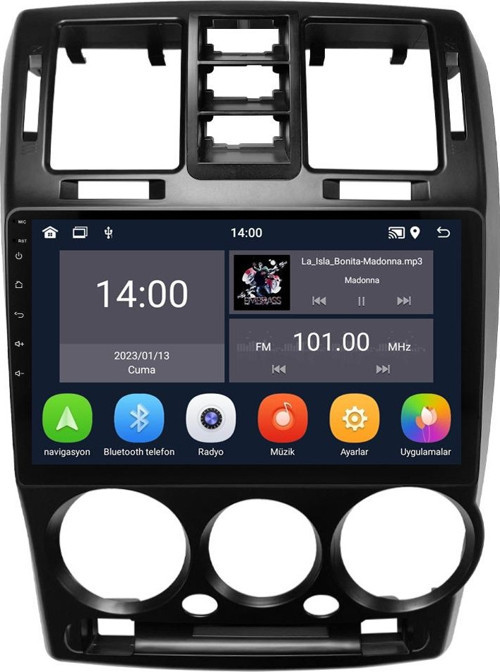 Hyundai Getz Android Multimedya Sistemi (2004-2006) 4+64 GB teyp (yazılımsal)