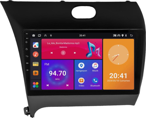 Kia Cerato Android Multimedya Sistemi (2016-2019) 8+128 GB (yazılımsal)