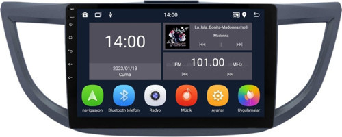 Honda CRV Android Multimedya Sistemi (2013-2016) 4+64 GB teyp (yazılımsal)