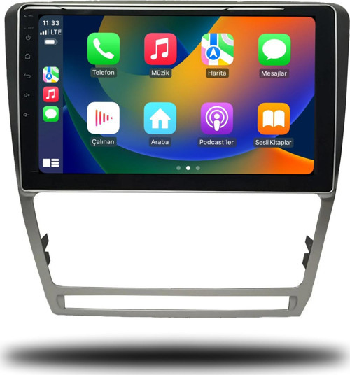 Skoda Octavia 2007-2012 6+64 GB Android Carplay Multimedya Sistemi teyp (yazılımsal)