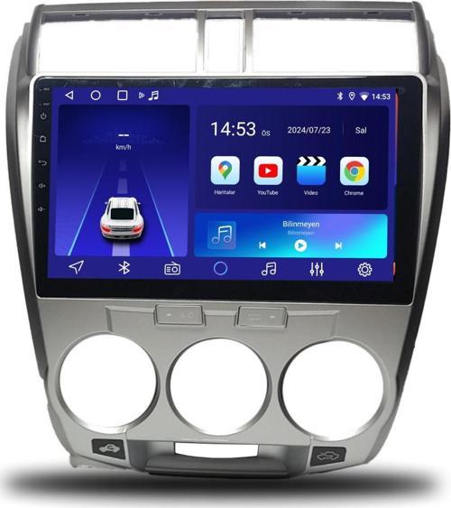 Honda City 2009-2012 Uyumlu Manuel Klima 4+32 GB Android Multimedya Sistemi