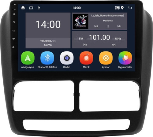 Fiat Doblo Android Multimedya Sistemi (2011-2015) 4+64 GB (yazılımsal)