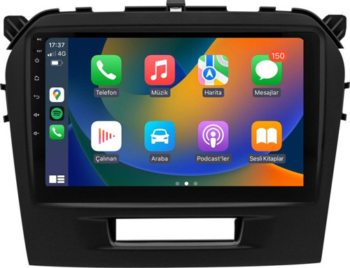 Suzuki Vitara Android Multimedya Sistemi (2016-2024) 4+64 GB 2K QLED (yazılımsal)