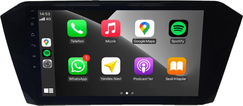 Volkswagen Passat B8 2015-2022 4+64 GB Android Carplay Multimedya Sistemi (yazılımsal)