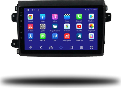 Fiat Ducato 2022-2023 4+64 GB Android Multimedya sistemi (yazılımsal)