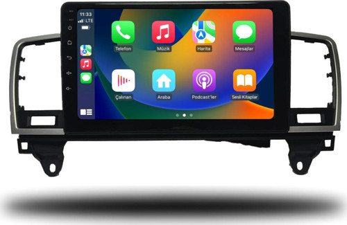 Mercedes ML 2012-2015 4+64 GB Android Carplay Multimedya Sistemi teyp (yazılımsal)