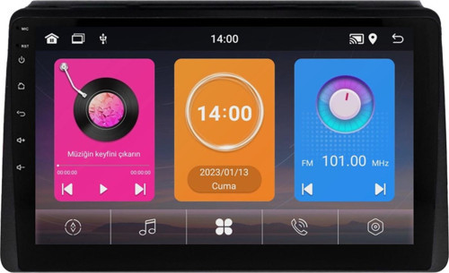 Dacia Duster Android Multimedya Sistemi (2018-2024) 6+64 GB 4K OLED teyp (yazılımsal)