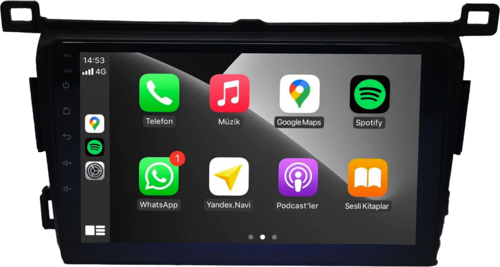 Toyota Rav4 2013-2018 6+64 GB Android Carplay Multimedya Sistemi (yazılımsal)
