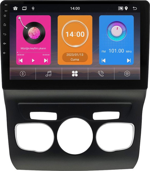 Citroen C4 Android Multimedya Sistemi (2011-2019) 8+128 GB 4K OLED (yazılımsal)