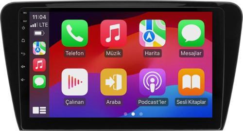 Skoda Octavia Android Multimedya Sistemi uyumlu (2013-2017) 8+128 GB