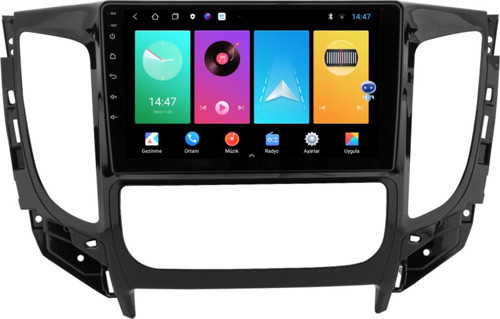 Mitsubishi L200 Android Multimedya (2015-2019) Dijital Klima 8+128 GB 4K OLED (yazılımsal)