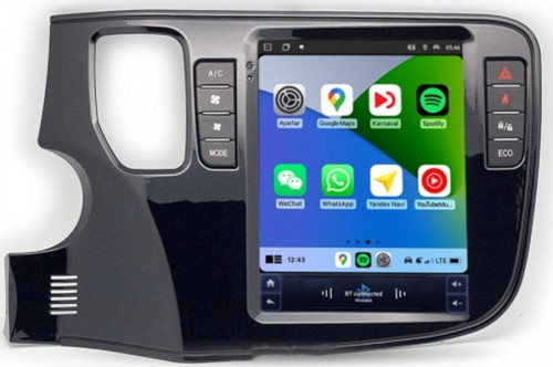 Mitsubishi Outlander 9.7 inç 2012-2019 Uyumlu Tesla Carplay Androidauto Android Multimedya Sistemi (yazılımsal)