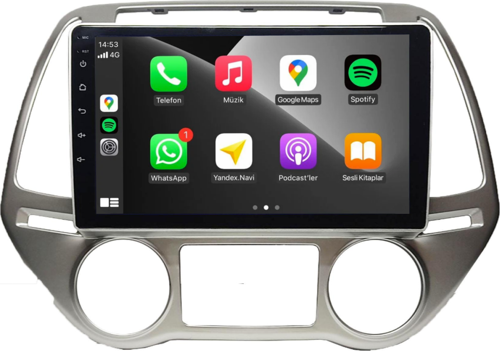 Hyundai i20 2012-2014 8+128 GB Android Multimedya Sistemi (yazılımsal)
