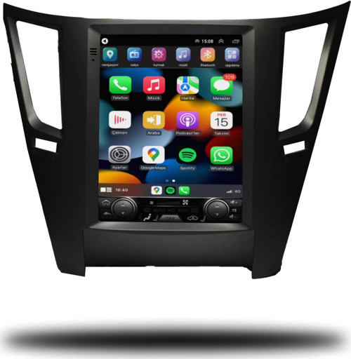 Subaru Legacy Tesla Ekran 2010-2014 2K OLED Android Carplay Multimedya Sistemi (yazılımsal)