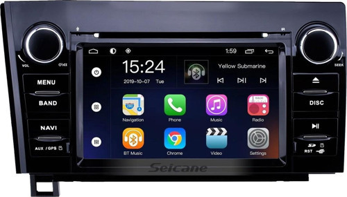 Toyota 2008-2015 Sequoia/2006-2013 Tundra Android Auto Carplay Navigasyon Multimedya Sistemi (yazılımsal)