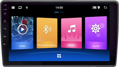 Fiat 500L Android Multimedya Sistemi (2012) 4+64 GB 2K QLED (yazılımsal)