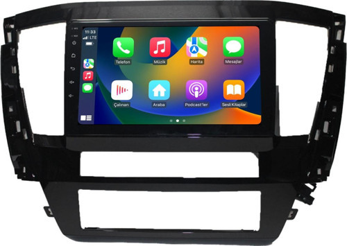 Mitsubishi Pajero 2020-2022 Uyumlu 4+64 GB Android Carplay Multimedya Sistemi (yazılımsal)