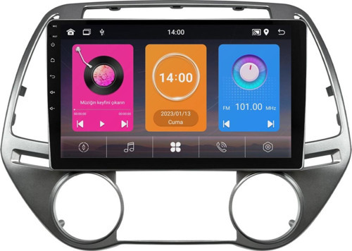Hyundai I20 Android Multimedya Sistemi (2008-2012) 6+64 GB 4K OLED (yazılımsal)