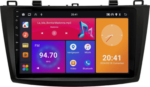Mazda 3 Android Multimedya Sistemi (2011-2014) 6+64 GB (yazılımsal)