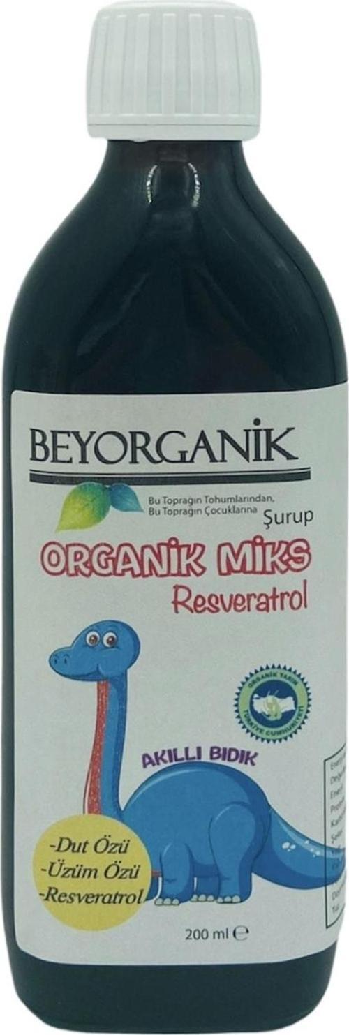 Organik Rezveratrol Miks Dinozor Gücü 1 Yaş Şurup