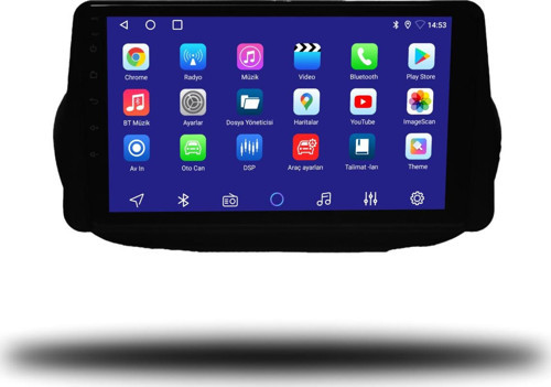 Fiat Fiorino 2005-2022 4+64 GB Android Multimedya sistemi (yazılımsal)