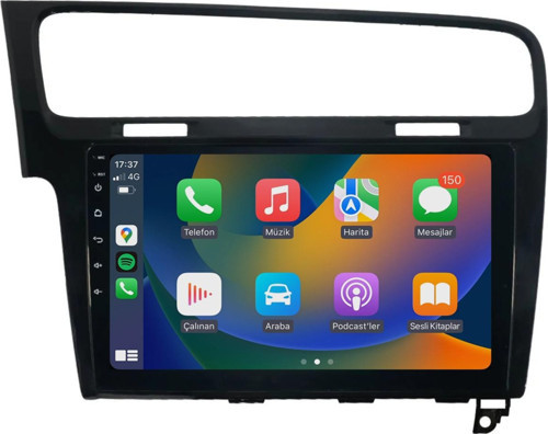 Volkswagen Golf 7 Android Multimedya Sistemi (2013-2020) 4+32 GB (yazılımsal)
