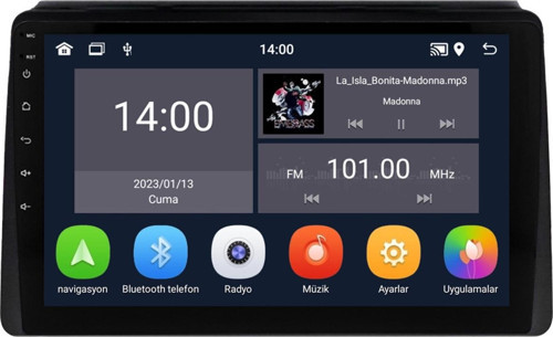 Dacia Duster Android Multimedya Sistemi (2018-2024) 4+64 GB teyp