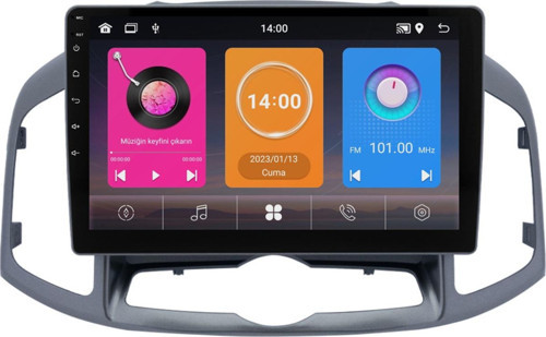 Chevrolet Captiva Android Multimedya Sistemi (2012-2015) 6+64 GB Uyumlu 4K OLED (yazılımsal)