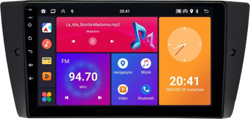 Bmw E90 Uyumlu Android Multimedya Sistemi (2005-2011) 6+64 Gb (yazılımsal)