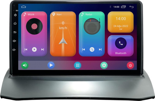 Ford Fiesta Android Multimedya Sistemi (2013-2017) 6+64 GB 4K OLED teyp (yazılımsal)