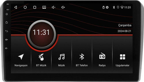 Ford Fiesta Android Multimedya Sistemi (2006-2009) 4+32 GB teyp (yazılımsal)