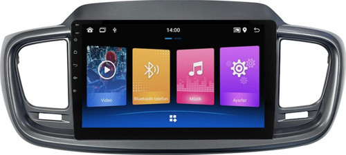 Kia Sorento Android Multimedya Sistemi (2015-2018) 4+64 GB 2K QLED (yazılımsal)