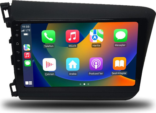 Honda Civic FB7 2012-2015Uyumlu 4+64 GB Android Multimedya sistemi (yazılımsal)
