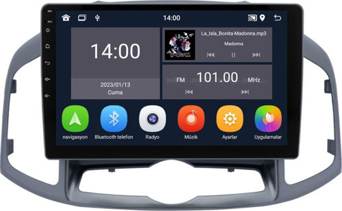 Chevrolet Captiva Android Multimedya Sistemi (2012-2015) 4+64 GB (yazılımsal)