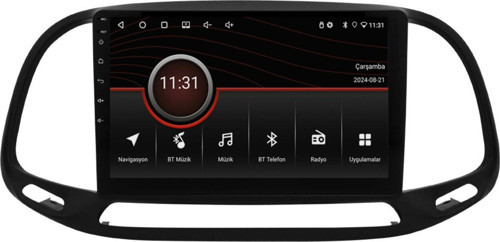 Fiat Doblo Android Multimedya Sistemi (2015-2023) 4+32 GB (yazılımsal)