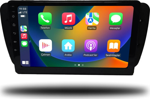 Seat Ibiza 2008-2015 8+128 GB Uyumlu Android Carplay Multimedya Sistemi (yazılımsal)