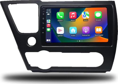 Honda Civic Amerikan 2014-2015 6+64 GB Android Multimedya Sistemi (yazılımsal)