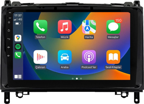 Mercedes Crafter Android Multimedya (2007-2016) 8+128 GB (yazılımsal)