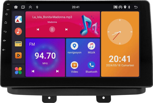 Fiat Doblo Android Multimedya Sistemi (2002-2010) 6+64 GB (yazılımsal)