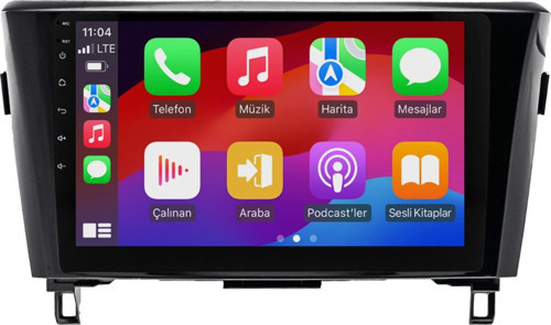 Nissan Qashqai Android Multimedya Sistemi (2014-2020) 8+128 GB 4K OLED (yazılımsal)
