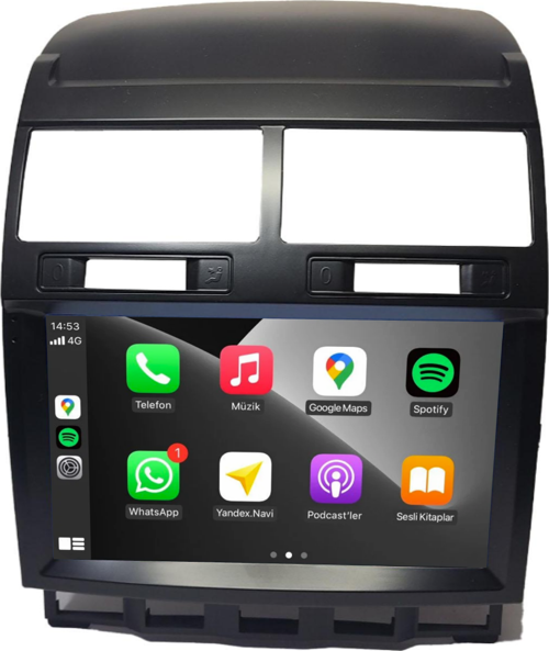 Volkswagen Touareg 2003-2010 8+128 GB Android Carplay Multimedya Sistemi (yazılımsal)