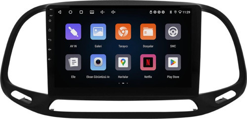Fiat Doblo 2015-2022 8+128 GB 4K OLED Andorid Multimedya (yazılımsal)