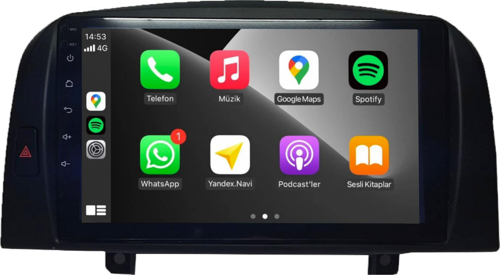 Hyundai Sonata 2005-2008 8+128 GB Android Multimedya Sistemi (yazılımsal)