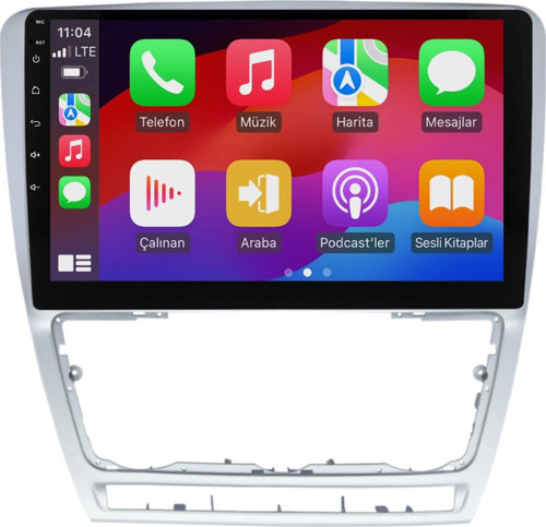 Skoda Octavia Android Multimedya Sistemi (2008-2012) 8+128 GB 4K OLED Uyumlu (yazılımsal)